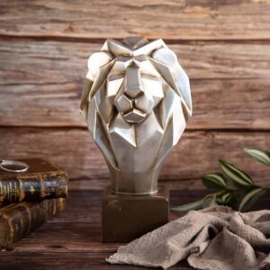 Decorative statuette from the series Modern World - Lion's Head