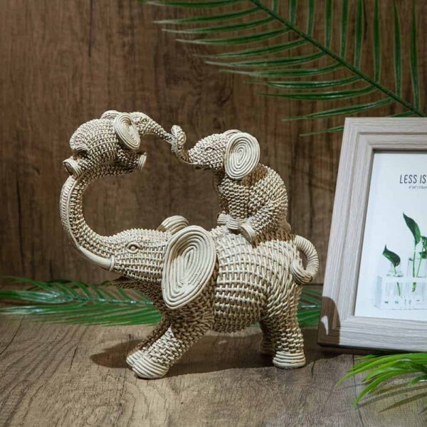Decorative figurine - Elephant family