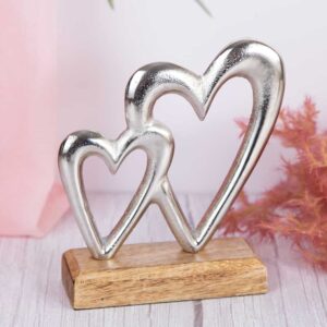 Decorative figurine: Two Hearts in One