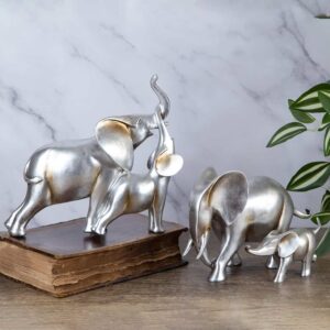Elephant Statuette - Play of Happiness and Joy