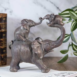 Playful Energy - Three Elephants Decoration 20.5cm