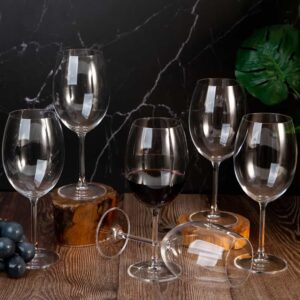 Red wine glasses from Colibri series