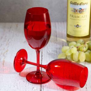 White wine glasses from the Silivia red series - 250 ml