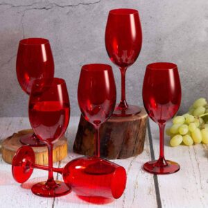 White wine glasses from the Silivia red series - 250 ml