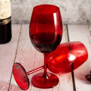 Red wine glasses from the Silvia red series - 450 ml