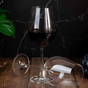 Red wine glasses from Columba series