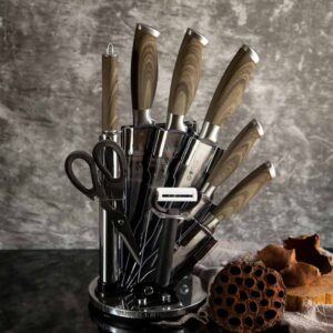 Kitchen knife set - GORIS Gray