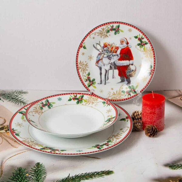 Christmas dinner set from the Christmas decoration series