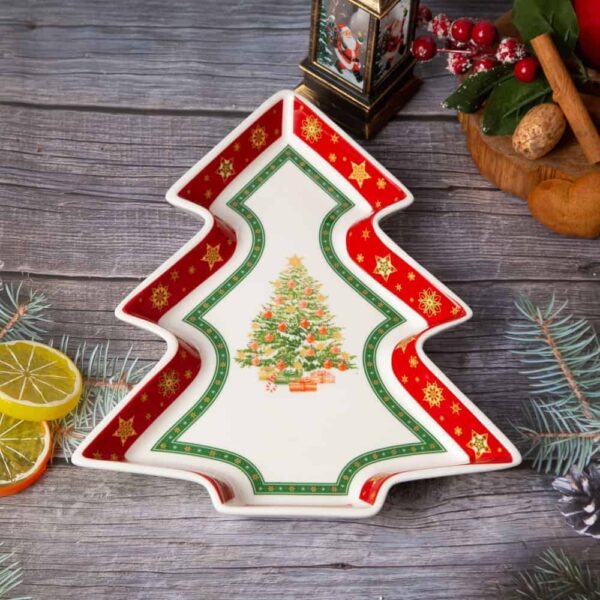 Christmas platter from the Christmas Tree series - 26cm