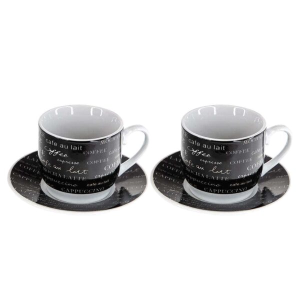 Coffee set from the Inscriptions series for two