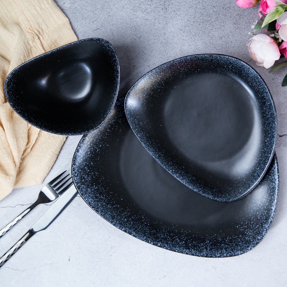 Dining Set - Black Accent