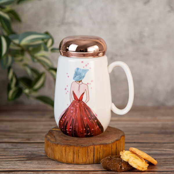 Gift Mug with Lid - Fairytales 440ml