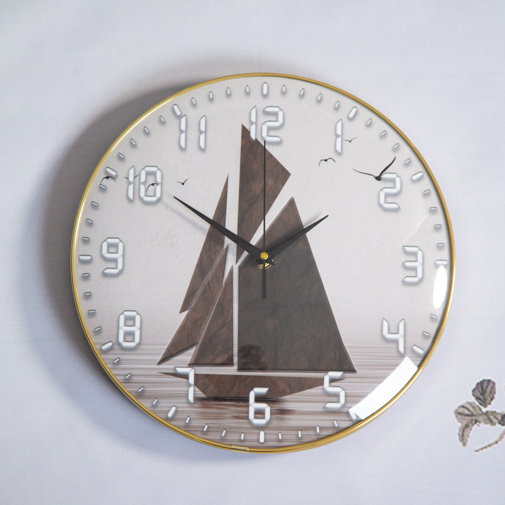 Wall clock - Time and Comfort