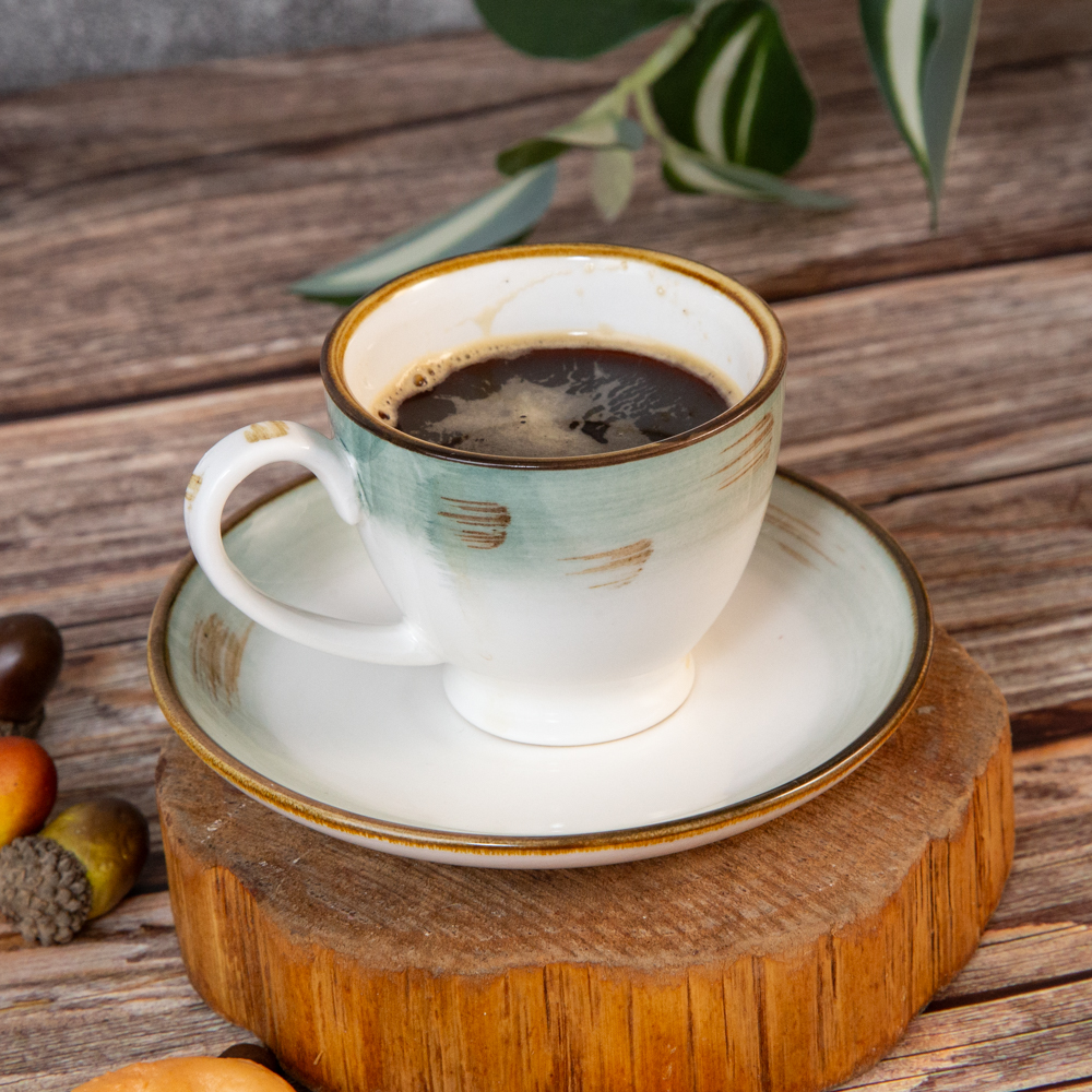Set of cups - Dark green 90 ml - Image 2