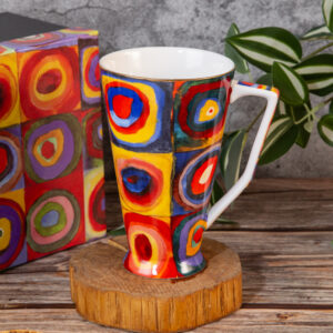 Gift mug - Circles 630 ml