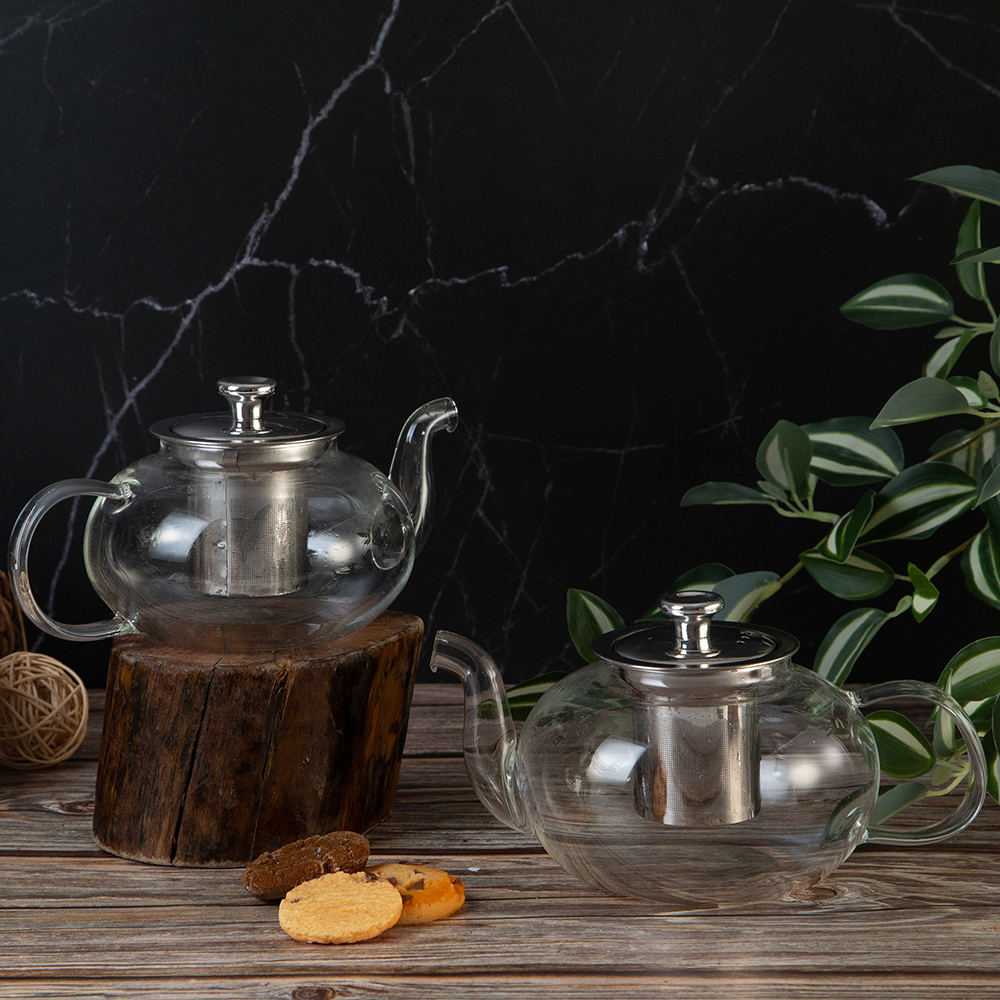 Glass teapot - 600ml - Image 2