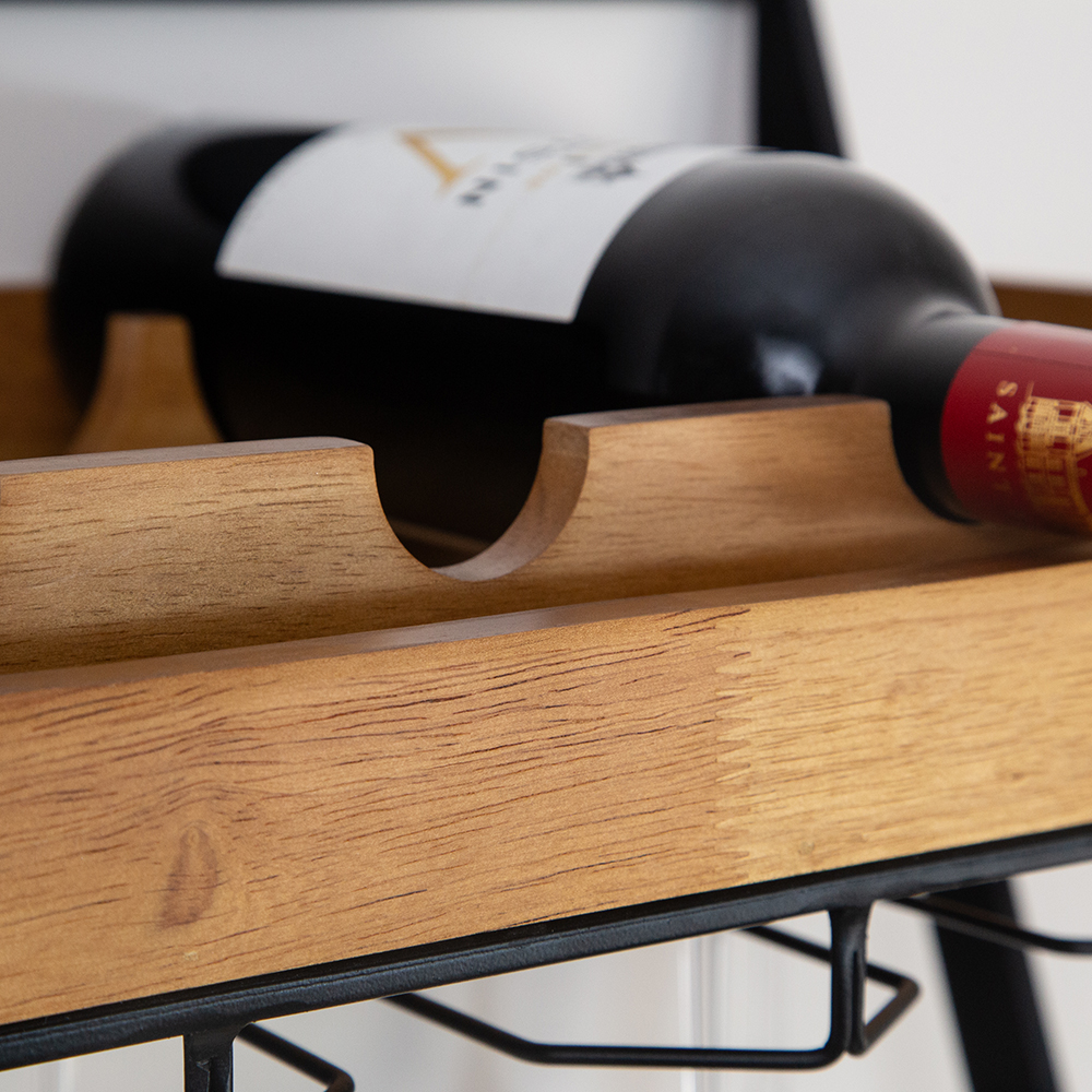 Wine
rack - rack for 4 bottles - Image 5