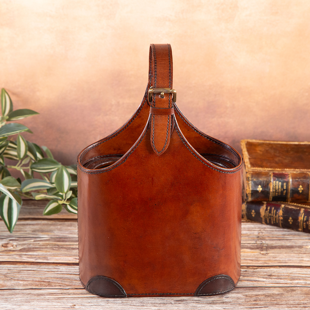 Leather bottle bag - Image 2