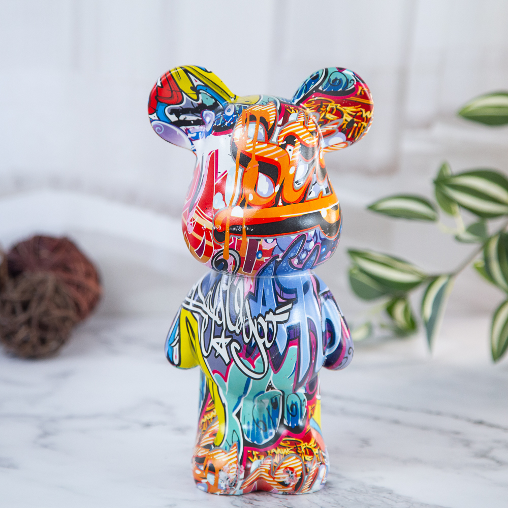 Decorative figurine - Teddy bear - Art - Image 3