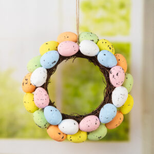 Easter wreath - Easter eggs