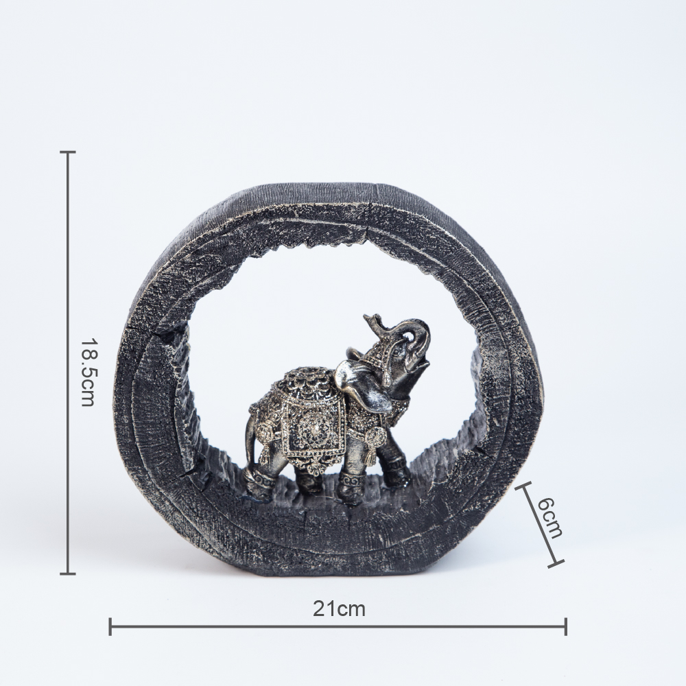 Gratitude and Wisdom - Elephant Decoration 18.5cm - Image 2