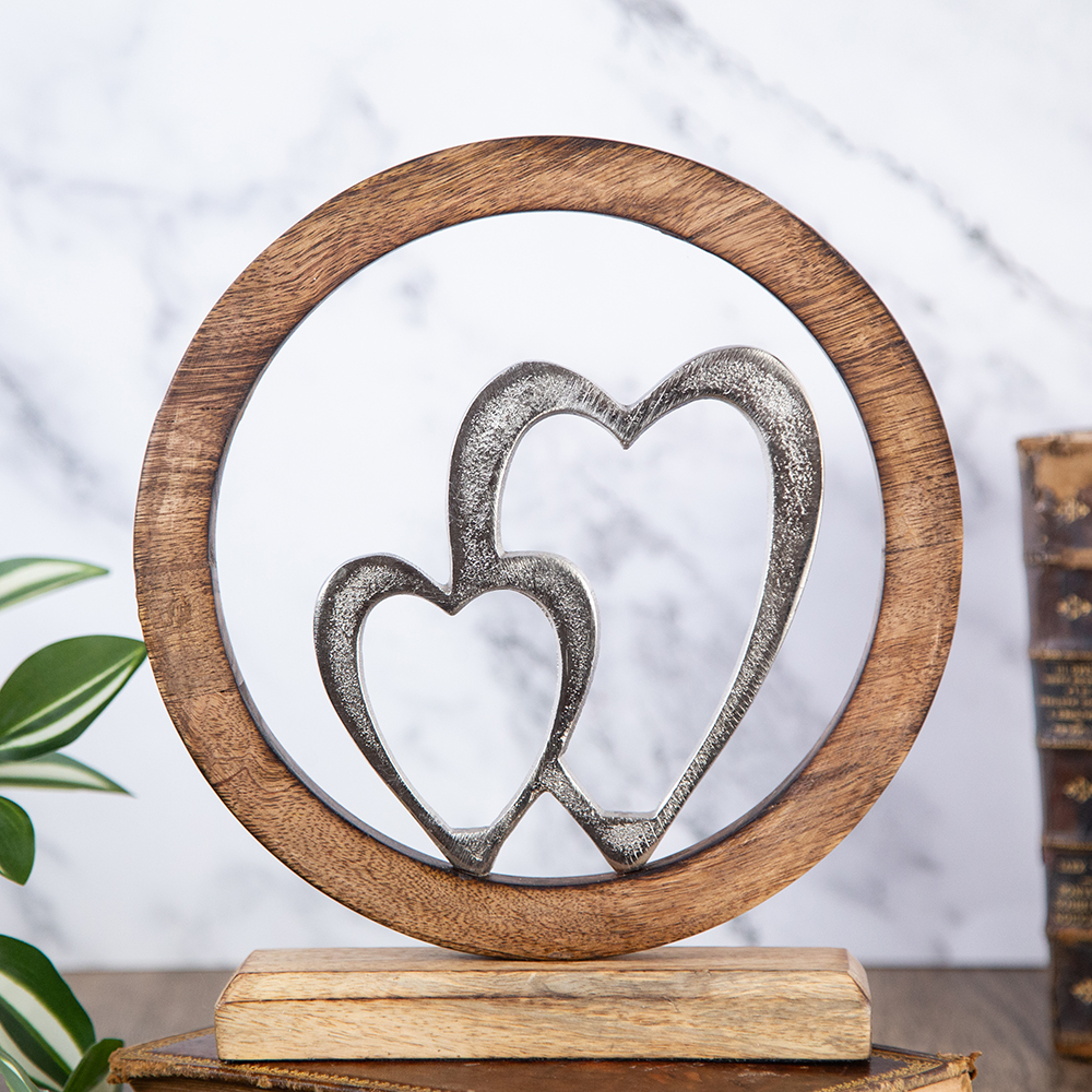 Decorative figurine - Two hearts - Image 2