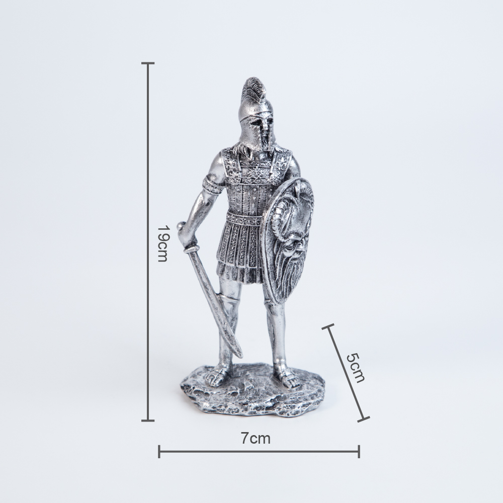 Decorative
figurine - Knight on duty - Decoration for the office and home - Image 3