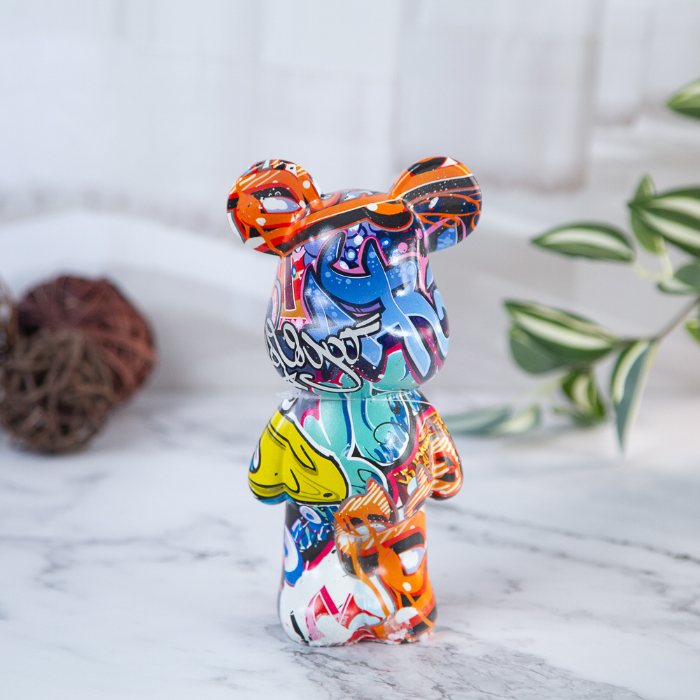 Decorative figurine Teddy bear - Art - Image 3