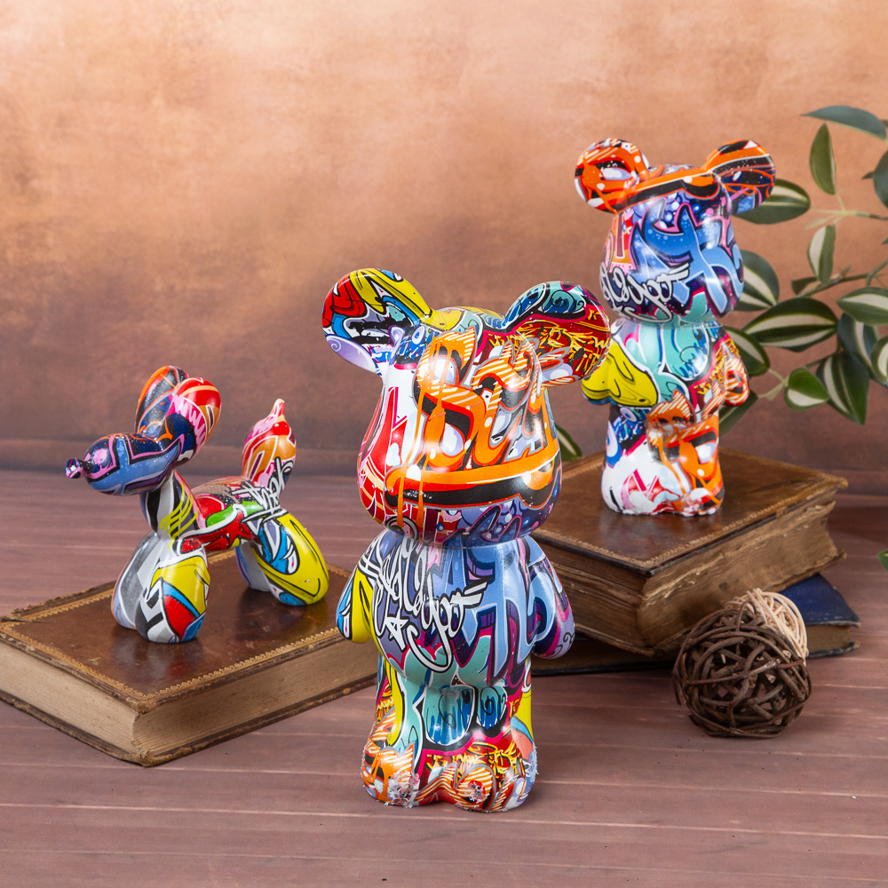Decorative figurine Teddy bear - Art - Image 2