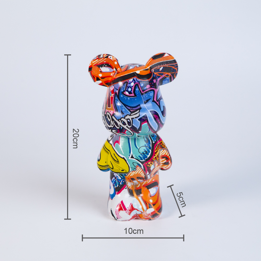 Decorative figurine Teddy bear - Art - Image 4