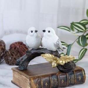 Decorative figurine - Birds on a branch