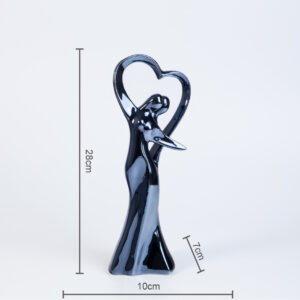 Decorative figurine - Couple in Heart