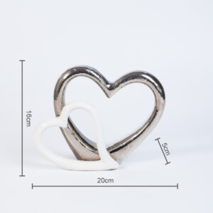 Decorative figurine - Two Tied Hearts