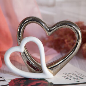 Decorative figurine - Two Tied Hearts