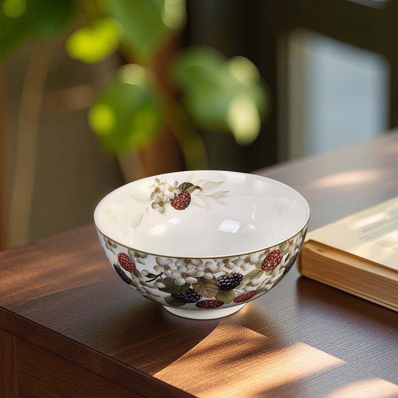 Porcelain Bowl – Fruit | 6" (15.5cm) | Decorative